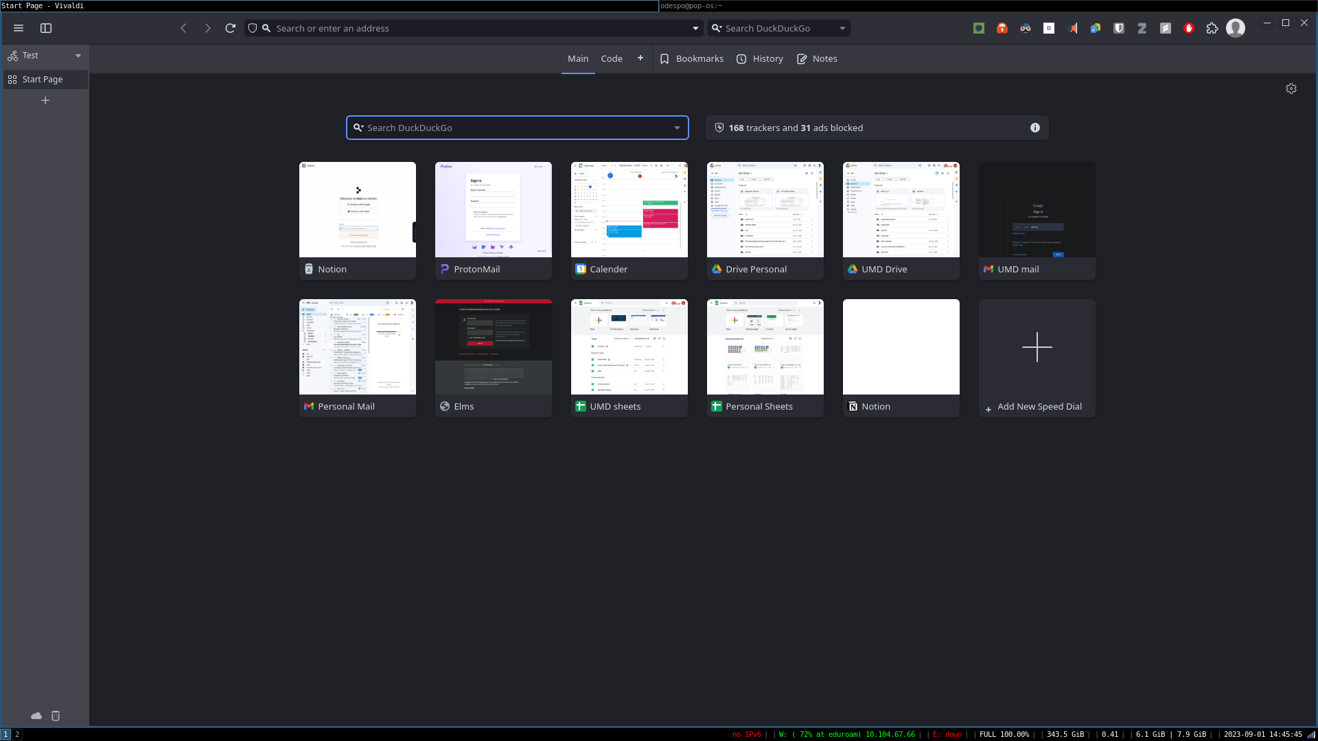 Vivaldi Config
